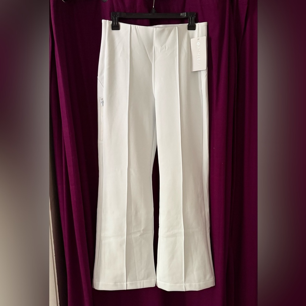 Athleta 10P Glacier Bootcut Pant Size 10 Petite Bright White - Picture 9 of 10